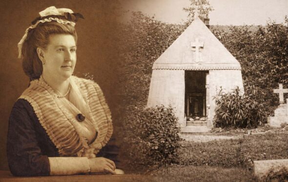 Lady Isabel Burton and the Burton Mauseleum