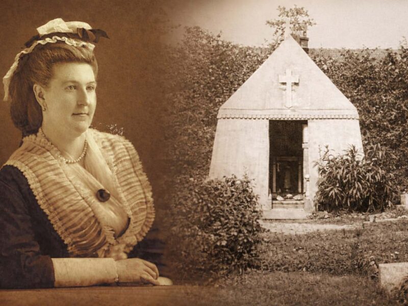 Lady Isabel Burton and the Burton Mauseleum